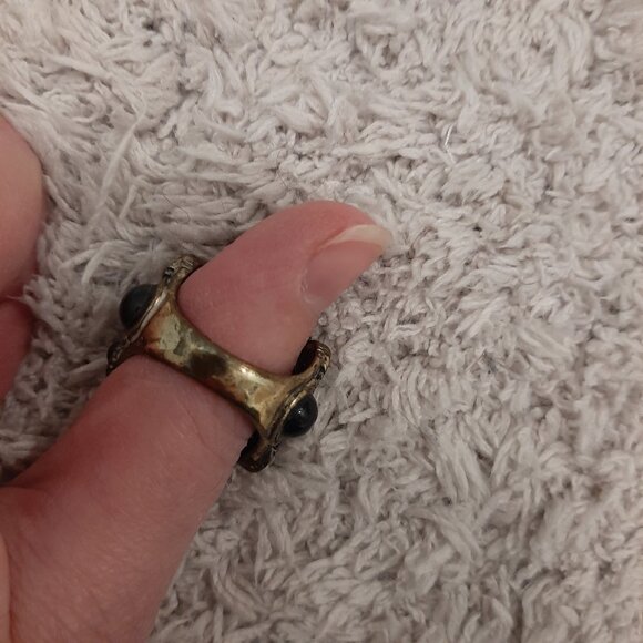 Vintage whimsigoth multi stone ring - Picture 6 of 12